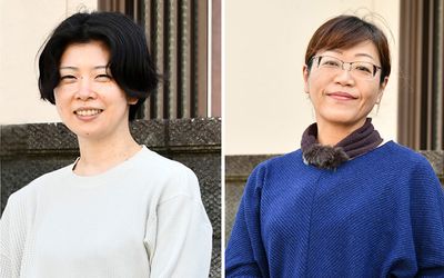 笑顔のスタッフの様子
