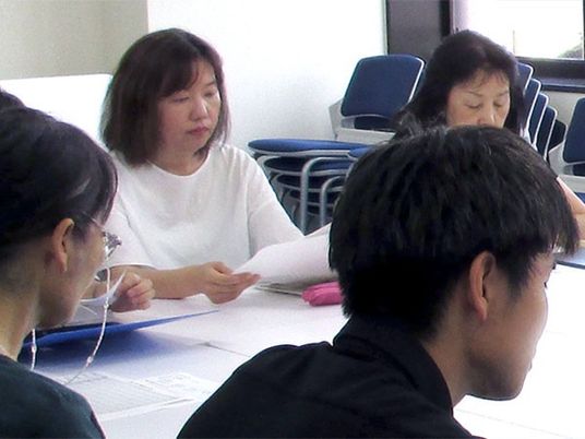 スタッフ会議の様子