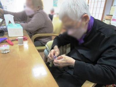 共同作業中の様子
