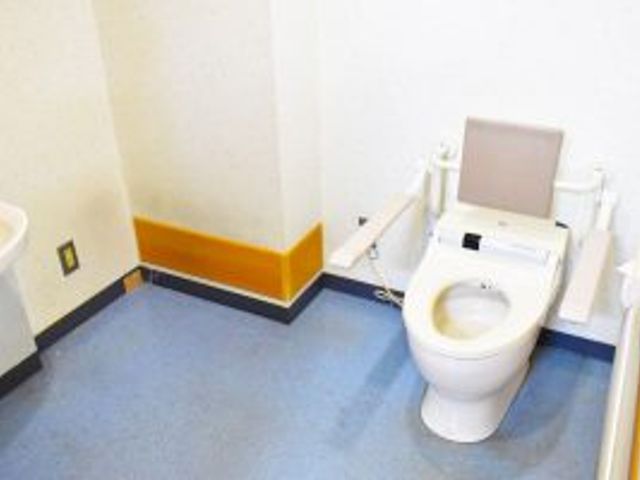 手すり付きトイレ トイレ 手すりが設置されたトイレは、安全で使いやすい設計です。快適な日常をサポートします。