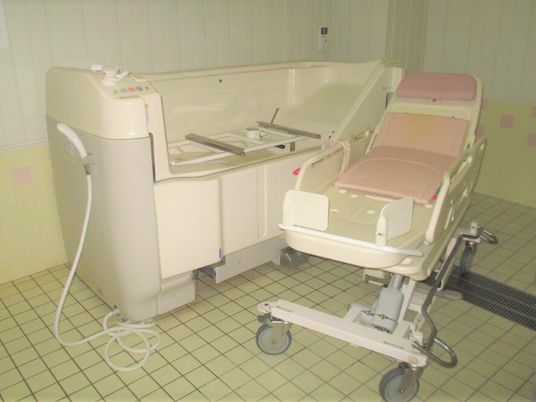 機能的な浴室設備