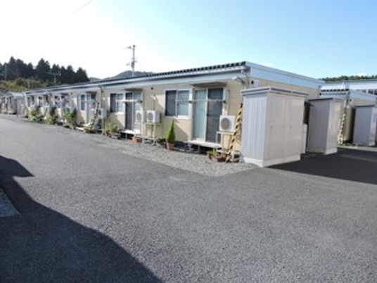 平屋の外観  