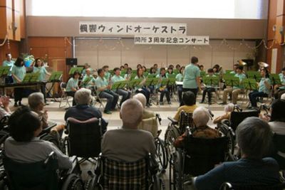音楽イベントの多目的室