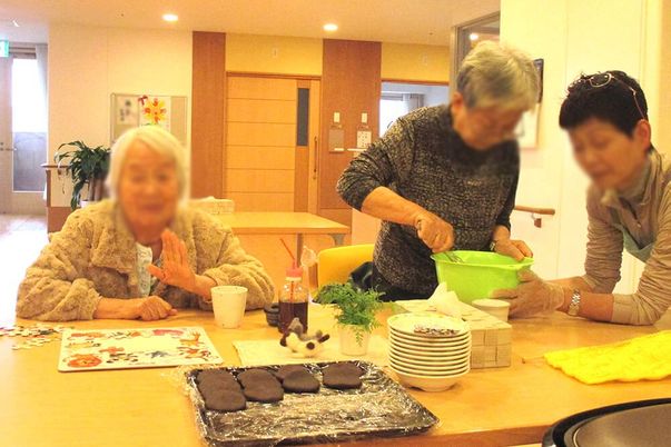 楽しむ利用者の様子