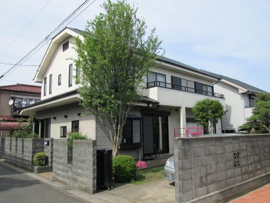 住宅街の外観  