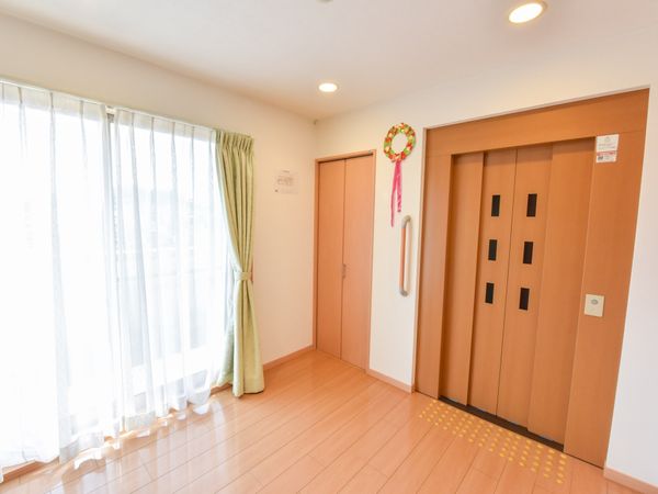 エレベーター前の空間