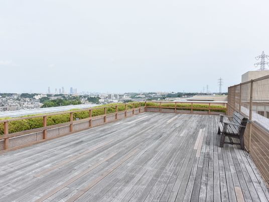 広々とした屋上テラス