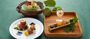 美しい盛り付けの料理