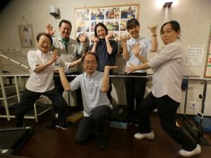 スタッフ集合の多目的室  