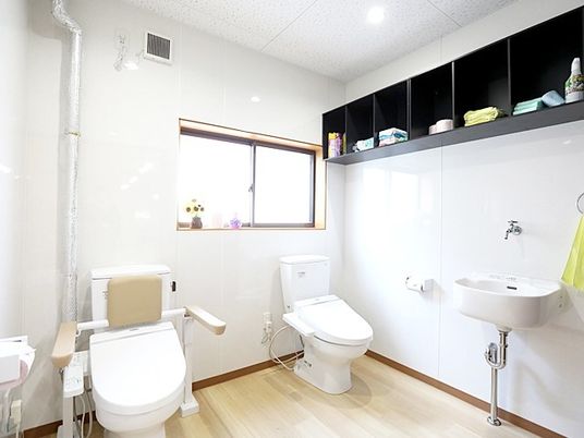 清潔なトイレ空間