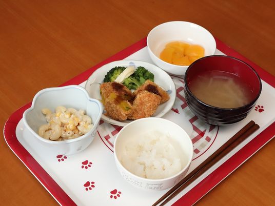 バランスの取れた食事内容