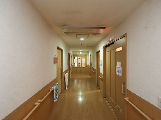 清潔な廊下の様子