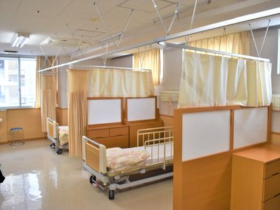 穏やかな居室の一角