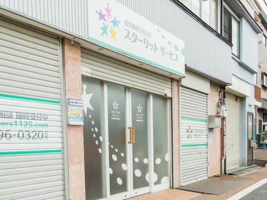 施設の出入口  