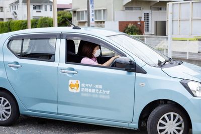 訪問車運転の様子