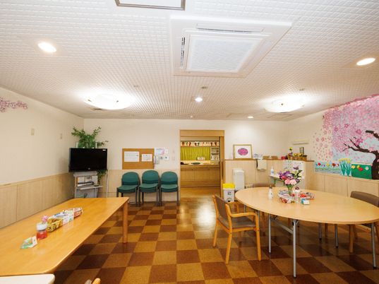 多機能な共用スペース