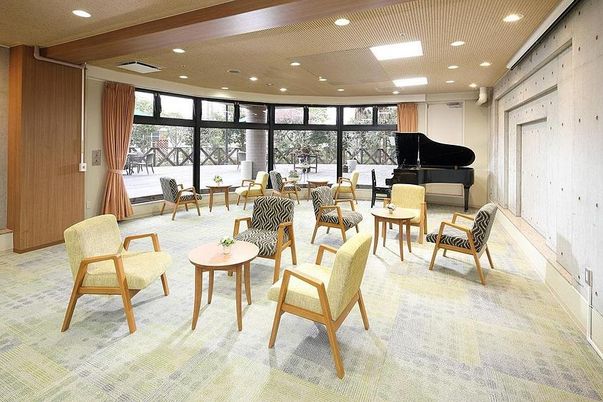 ゆったりした休憩スペース