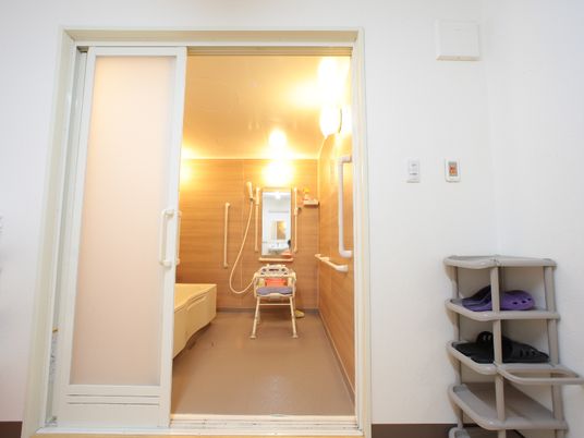 清潔感のある浴室