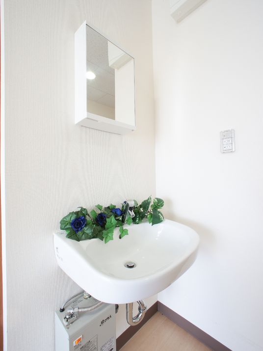 清潔感のある洗面台