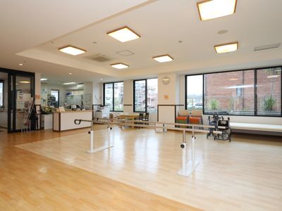 広々とした機能訓練室