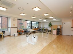 広々とした機能訓練室