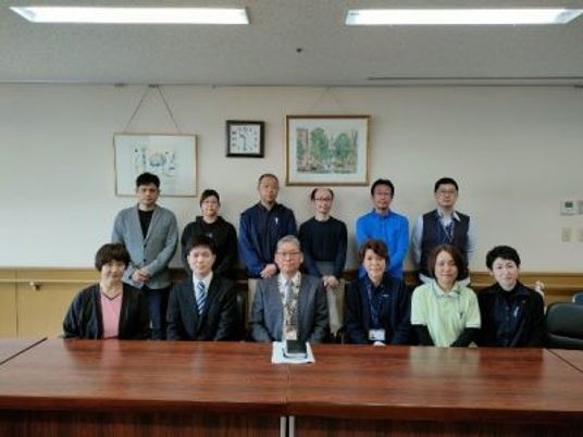 職員の集合会議室  