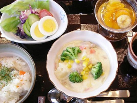 栄養満点のバランス食事