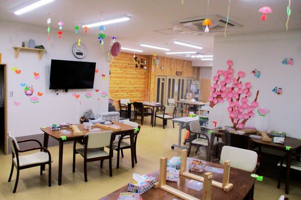 装飾が施された部屋