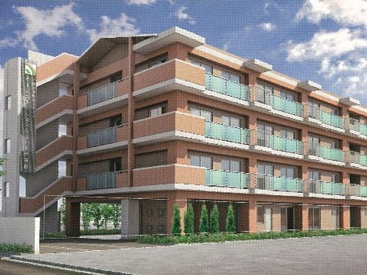 清潔感ある外観の建物