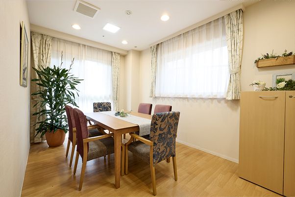 快適な居室の一角