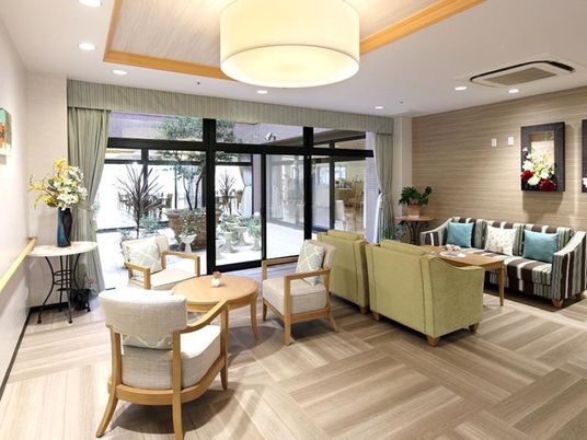居心地の良いラウンジ