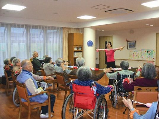 レクリエーションを楽しむ人々