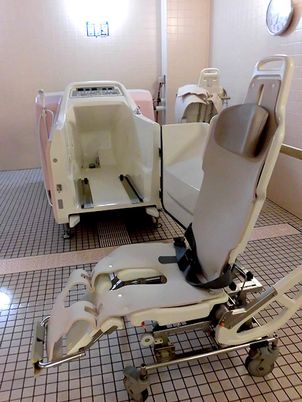 機械浴槽の設備