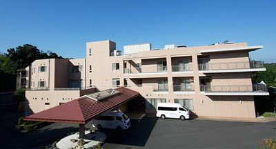 自然豊かな外観