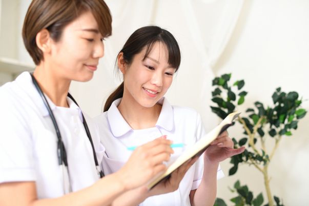 スタッフの対話の様子