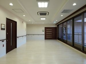 明るい廊下  