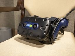 VR機器のある休憩室  