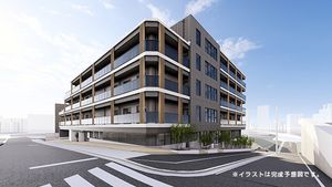 角地に立つ建物