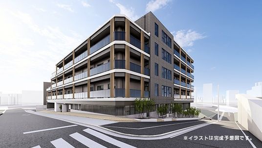 角地に立つ建物