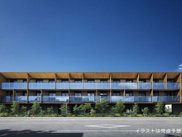 見晴らしの良い外観 外観 緑に囲まれた建物で、自然を感じながら働くことができます。開放的な空間が魅力です。