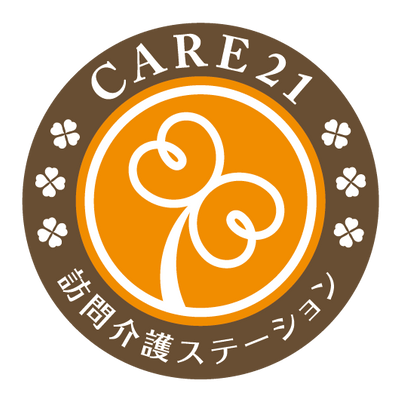 オレンジ色のロゴデザイン