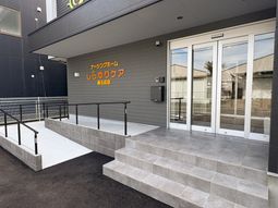 バリアフリー玄関の外観  