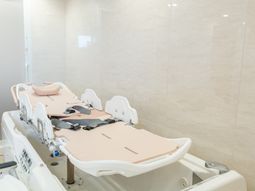 入浴用リフトの浴室  