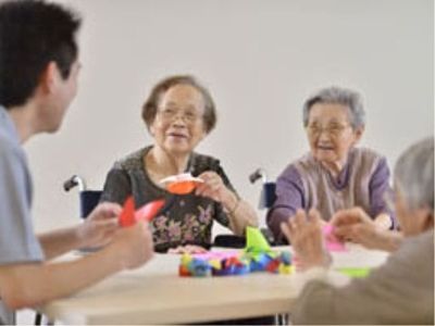 レクリエーション時間の居室