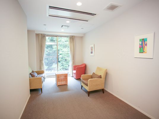 快適なリビングの一角