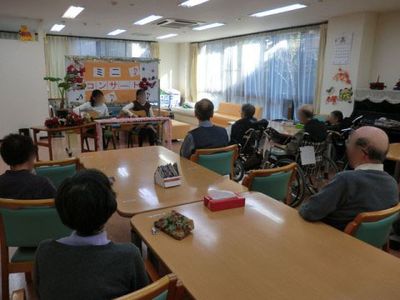 共有スペースでの憩いの時間