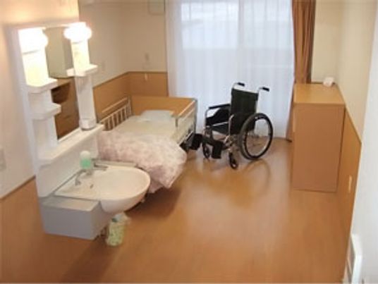 車椅子のある居室