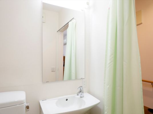 清潔なトイレと洗面台