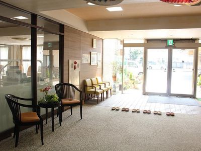 エントランスの待合スペース