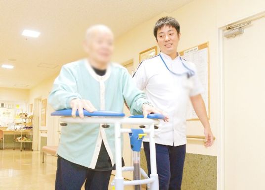 歩行訓練の様子
